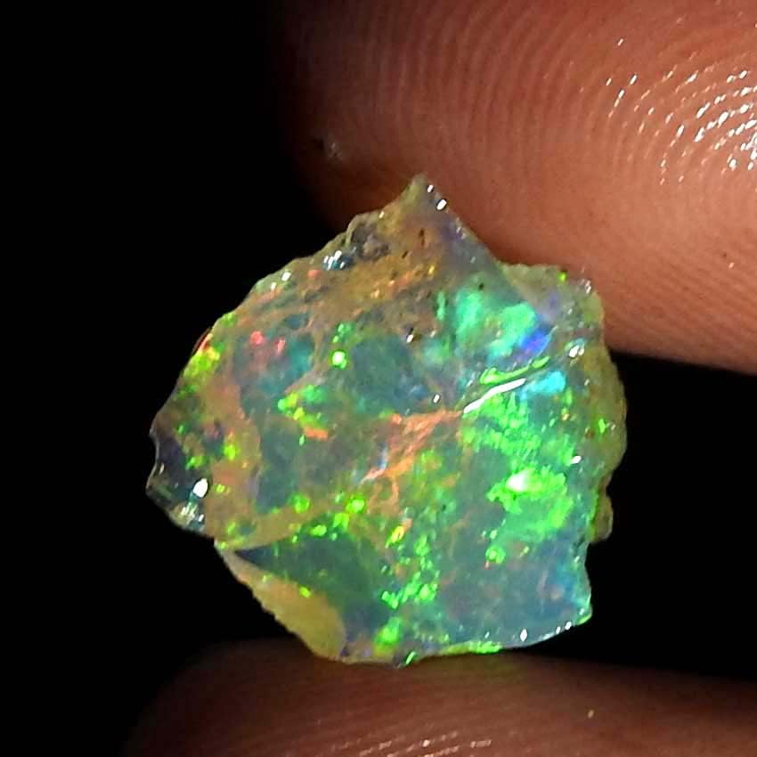 Jewelgemscraft ™ 02.90cts. Ultra vatra sirovi opal kamen, prirodni grubi, kristali dragog kamenja,