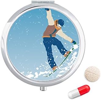 Džepni Dozator Za Posude Za Lijekove Džepna Kutija Za Odlaganje Lijekova Za Skijanje