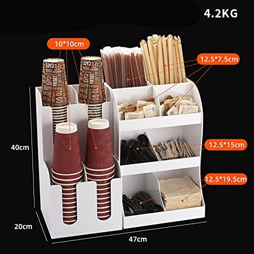 Aizyr Coffee Condiment and accessories Organizator - Organizator Condiment stanica, 12 odjeljaka