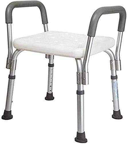 KNOXC stolice za kupatilo, stolica za kupatilo tuš stolica za kupatilo - lagani Aluminijum - Neklizajući-Podesiva