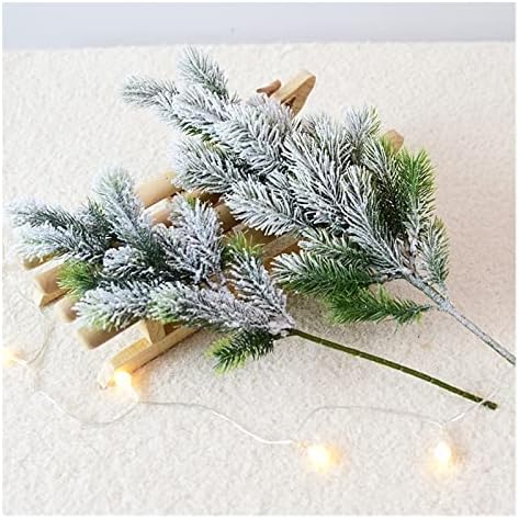 Umjetni kedar za snijeg snijeg božićno drvce vjenčani ukrasi Xmas DIY Desktop dnevni boravak Početna Kuhinja
