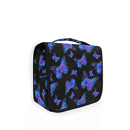 Alaza Leptir Ispis Galaxy zvjezdana toaletna torba Viseća multifunkcionalna kozmetička futrola Portable Makeup