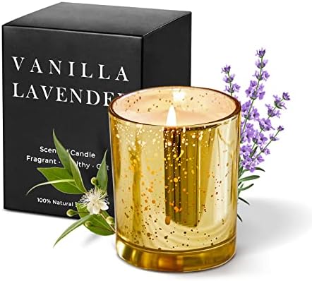 Svijeće za lavandu Home Mirisno: Premium jar svijeće aromaterapija lavanda eukaliptus, mirisne