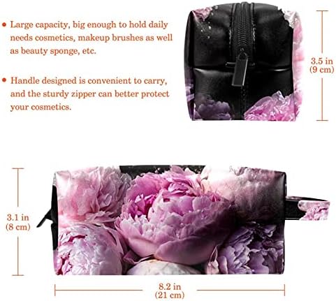Travel Makeup Torba stilska kozmetička torba za žene Viseće toaletna vrećica Organizator Pink Peony
