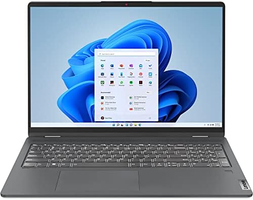 Lenovo Flex 5 2-u-1 Laptop 2022 | 16 WUXGA Touchscreen | 12th Intel Core i7-1255u 10-Core | Iris Xe grafika