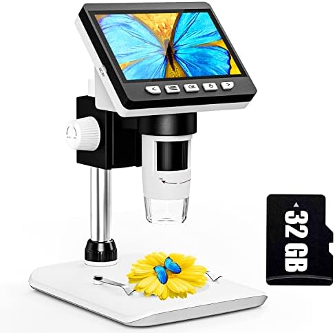 CIMELR LCD digitalni mikroskop 4,3 inča ručni USB mikroskop 50X-1000x uvećanje PCB Coin lemljenje mikroskop Video