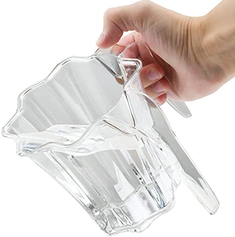 YBM Home Plastična čaša za pranje u obliku zvijezde sa dvostrukom ručkom - Clear BA454 pakovanje od 3 komada