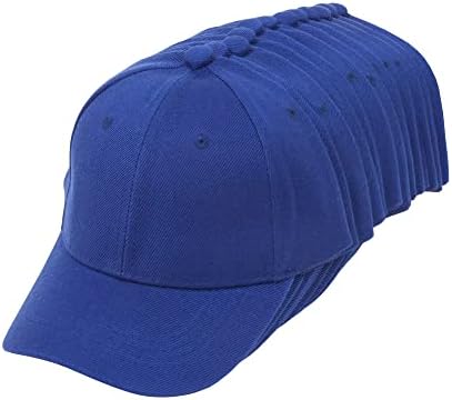 Gornja pokrivala za glavu 12-paket Omladinski podesivi Bejzbol šešir