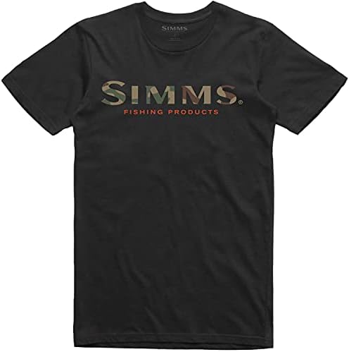 Simms Logo majica - Muški kratki rukav Crewneck Tee