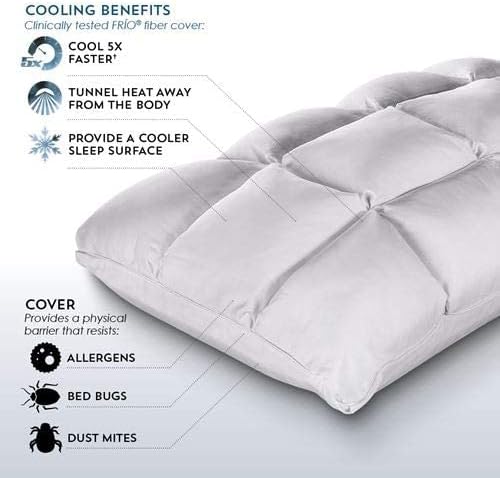 PureCare Cooling Softcell Chill Memory pjenasto jastuk, reverzibilan i podesiv komfor, kraljica