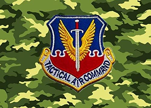 USAF taktička komanda taktičke zrake vezena ukrasna zakrpa