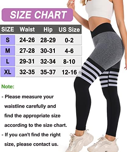 Murandick ženske bešavne šljokice za podizanje partnica Workout Yoga teretane hlače Tummy Control