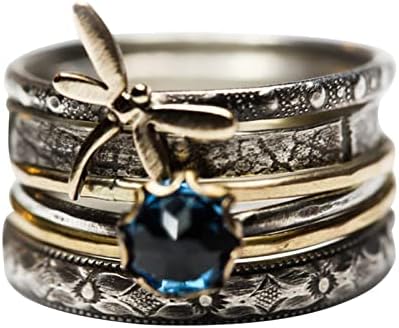 2023 Vintage dame Angažovanje godišnjice vjenčanja ZNANOGOGOGODING pokloni tanki prsten