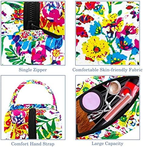 Tbouobt kozmetička torba za žene, šminkerne torbe Sobna toaletna torbica Travel Poklon, obojeni grafiti
