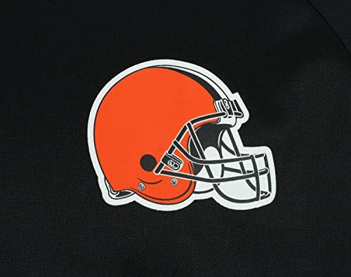 Zubaz NFL muške pune zip performanse fleece hoodie jakna Cleveland Browns XX-Large