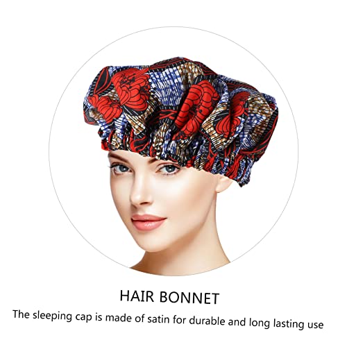 Fomiyes 3pcs tiskani dvostruki sloj djevojke glava za šešir za žene turban kape za žene koji spavaju