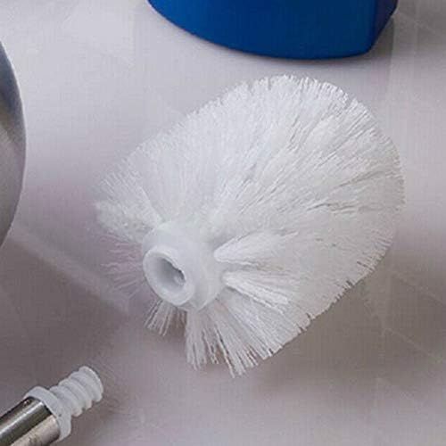 2kom alat za čišćenje zamjenske glave toaletne četke, pogodan za šipke za četke prečnika 12 mm, bijele
