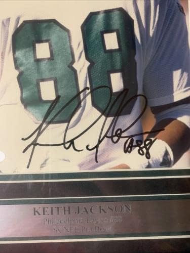 Keith Jackson Autograph potpisao orlove 8x10 Photo Framed JSA - AUTOGREME NFL Photos