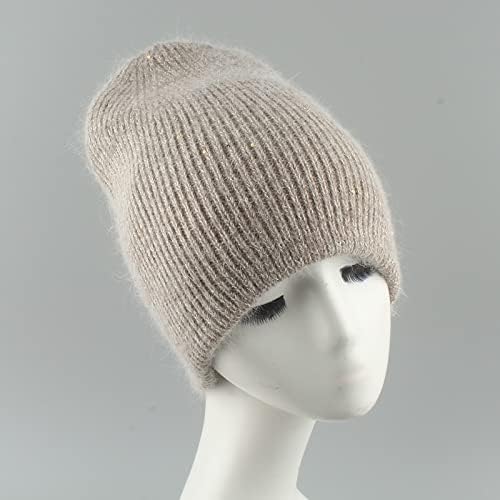 Pleteni šešir mekani zimski kape za žene ženska kapa