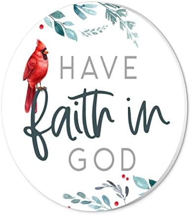 Vjera u Boga, uređenje doma Joyride, dekor Doma JoyRide drvena ploča, 17 x17 umjetnički dizajniran