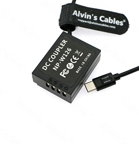 Alvinovi kablovi PD tipa za dekodiranje NP-W126 Tummy baterija zavojni kabel za namotavanje za