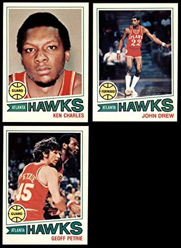 1977-78 Topps Atlanta Hawks Team Set Atlanta Hawks Nm Hawks