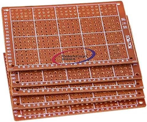 Relew Sun 5pcs PCB ploča DIY prototip PCB PCB Matrica štampana pločica Univerzalna ploča 5x7