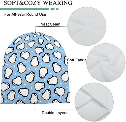 BAIKUTOUAN preslatki Penguin Baby Print kape za muškarce žene sa dizajnom kapa za lobanje