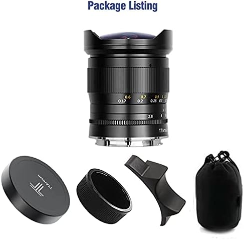 TTArtisan 11mm f2.8 E mount Lens APS-C kamera bez ogledala objektiv ribe oko širok ugao za a6400、a6000、a6100、a6600、a5100、a6500、A6300