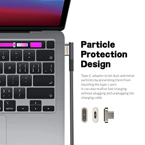 100W magnetski USB C u USB C kabl - dvosmjerni magnetni kabel za brzo punjenje za Macbook Pro, MacBook Air, iPad