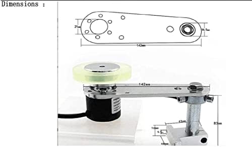 CALT GHW38 200mm gumeni točak dužina Točka mjerač položaja mjerenje pulsni rotacioni enkoder 1000ppr