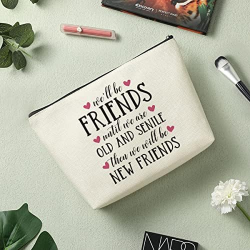 Bićemo prijatelji šminke kozmetičke torbe djevojke vikend pokloni za žene za žene prijateljstvo