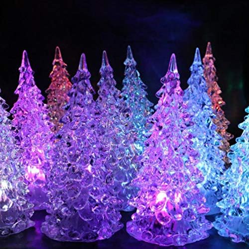 Aboofan LED ukrasna svjetla Božićna rasvjeta Mini stablo LED svjetla noćna svjetla ukrasi za kućnu
