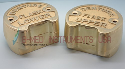 Set Dental Bronze proteza tikvica gornji & amp; Donja laboratorija laboratorija Supply