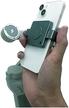Teckeen LED Fill Light magnetni nosač Stezaljke za mobilni telefon za DJI OM6 OM5 OM4 / SE