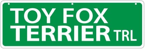 Zamislite Ovu Igračku Fox Terijer Street Znak