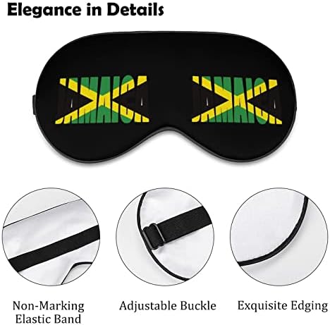 Jamajčka državna zastava Maska za spavanje lagana slijepa nabola maska ​​za oči poklopac za oči