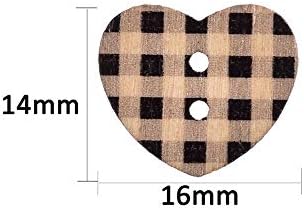 100 komada u obliku srca obojene 2 rupe za šivanje spomenika i diy obrt.16mm * 14 mm i kreativne atraktivne obrade