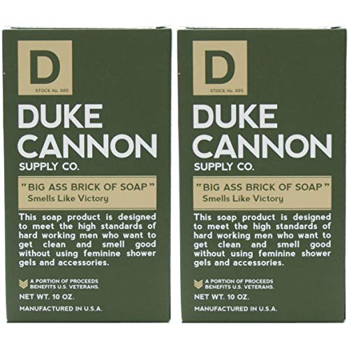 Duke Cannon Supply Co. Velika magarca cigla sapunice za muškarce iz Drugog svjetskog rata kolekcija