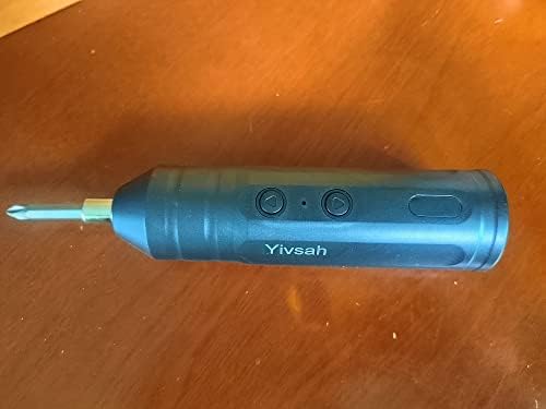 Yivsah odvijači za napajanje 3,7v prenosiv 2 u 1 električni vijakk upravljački program USB punjenje