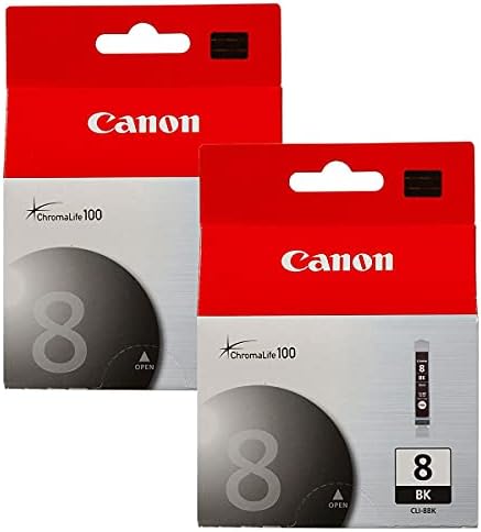 Canon CLI-8 kertridž sa crnim mastilom za odabrane štampače serije PIXMA IP, MP, MX i PRO, 2 pakovanja