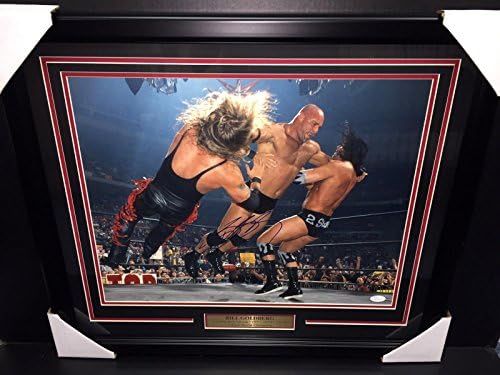 Bill Goldberg WWE WWF WCW AUTOGREMENT POTPISANI PLAMENA 16X20 FOTO 1 JSA COA - AUTOGREM WRESTLIZANJE