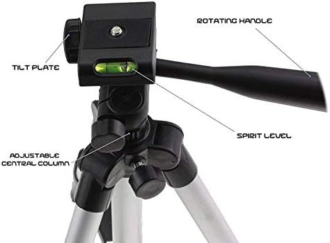 Navitech lagani aluminijski video kamera Stativ kompatibilan je s Nikon Coolpix A900