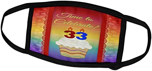 3drose dizajn za rođendan Beverly Turner Rođendan - Cupcake, broj svijeća, vrijeme, slavite
