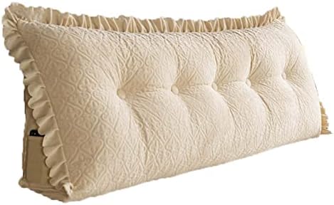 Jastuk za povratak u obliku klina 59 × 8 × 20 inča, jastuk za odmor Jastuk za sjedenje sjedeći jastuk od jastukastog