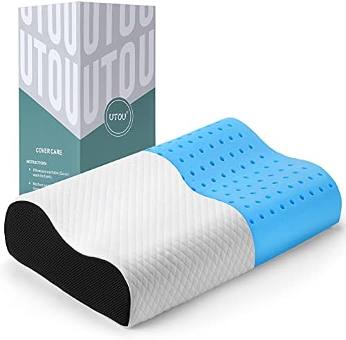 Contour memorijski jastuk, jastuci za vrat za reljefnog bolova, ventilirani jastuk za hlađenje, ergonomska