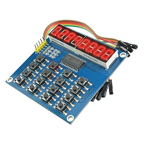 TM1638 8-bitna LED digitalna cijev 16 tipka tastatura modul Razvojna ploča sa žicom za Arduino