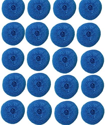 25 kom spužva Schibbers Cleaning Ball, kućni ljubimci okrugli mrežici bez ogrebotine plastične posude
