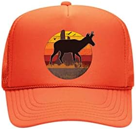 Antelope šešir / Prongghorn zalazak sunca / podesivi snapback / Big Game Lov