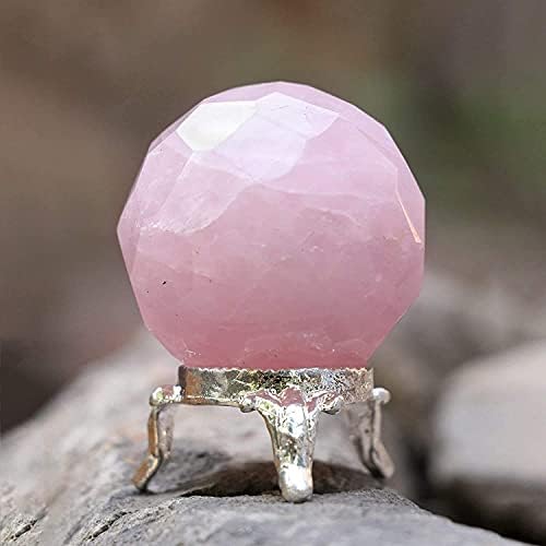 ZAICUS 50 mm Indigo Gabbro Diamond Cret Crystal Ball sa štandom - liječenje dragulja i kristalne kuglice za